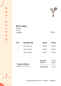 Winery Invoice