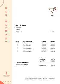 Winery Invoice