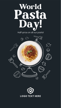 Globe Pasta Instagram Story Image Preview