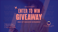 Enter Giveaway Video Design