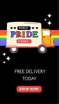 World Pride Sydney Promo Instagram Story