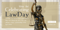 Lady Justice Law Day Twitter Post