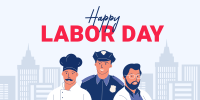 Happy Labor Day Twitter Post