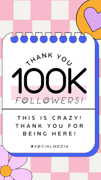 Y2K Thank You Followers Instagram Reel Image Preview