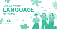 Celebrate Mother Language Day Facebook Ad