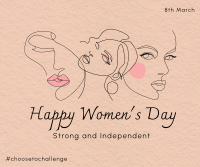 Women Illustrations Facebook Post