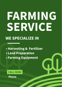 Farming Service Poster