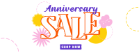 Hippie Anniversary Sale Facebook Cover