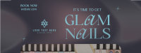 Elegant Nail Salon Facebook Cover Design