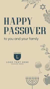 Happy Passover Instagram Reel Image Preview