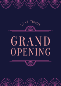 Elegant Grand Opening Flyer