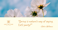 Spring Time Facebook Ad
