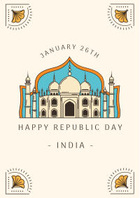 India Republic Day Flyer