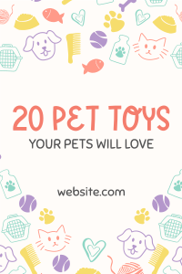 Pet Store Now Open Pinterest Pin Design