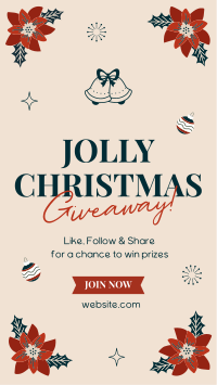 Jolly Christmas Giveaway Facebook Story