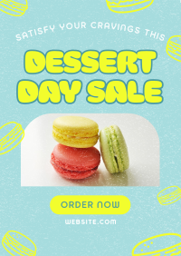 Quirky Dessert Day Sale Flyer