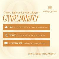 Wispy Vibrant Giveaway Instagram Post Image Preview