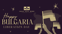 Happy Bulgaria Liberation Day Animation