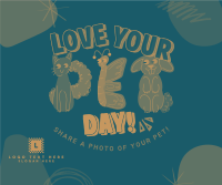 Share Your Pet Love Facebook Post