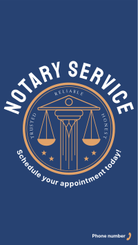 Notary Seal Instagram Story