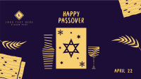 Passover Day Haggadah Zoom Background