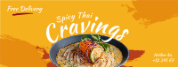 Spicy Thai Cravings Facebook Cover Image Preview