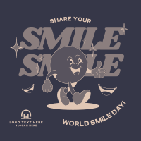 International Smile Day Instagram Post example 3