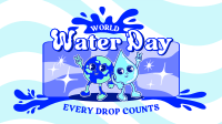 Cartoon Water Day Animation