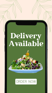 Healthy Delivery Instagram Story