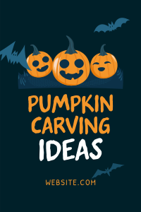 Halloween Pumpkin Carving Pinterest Pin