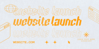 Quirky Website Launch Twitter Post