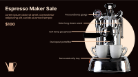 Espresso Maker Facebook Event Cover