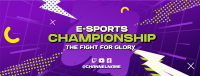 E-Sports Championship Facebook Cover Design