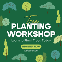 Tree Planting Workshop Instagram Post