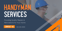 Handyman Services Twitter Post