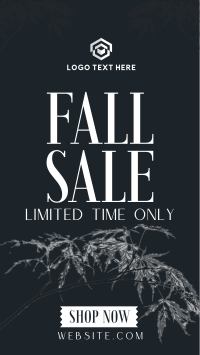 Fall Season Sale Facebook Story