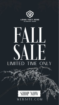 Fall Season Sale Facebook Story