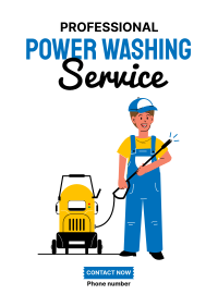 Washer Man Flyer