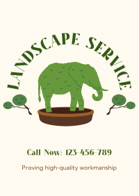 Landscape Artist Flyer