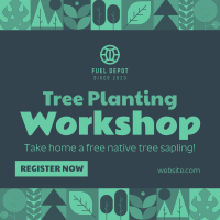 Tree Planting Workshop Instagram Post Image Preview