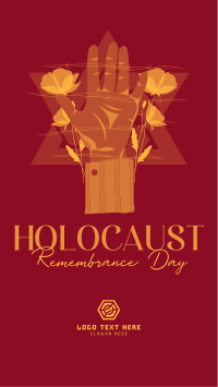 Remembering Holocaust Facebook Story