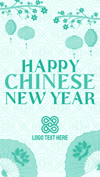 Oriental Chinese New Year Facebook Story Image Preview