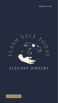 Jewelry Flash Sale Facebook Story