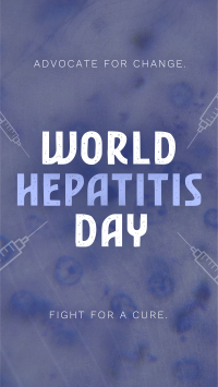 Minimalist Hepatitis Day Awareness Instagram Reel Image Preview