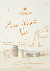 Zero Waste Tips Flyer