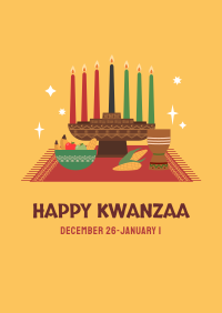 Bright Kwanzaa Poster