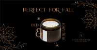 Fall Scented Candle Facebook Ad