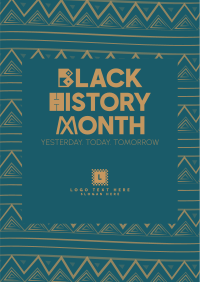 Black History Celebration Poster