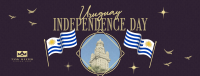 Uruguay Independence Celebration Facebook Cover Image Preview