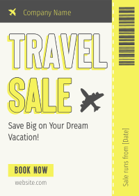 Tour Travel Sale Poster